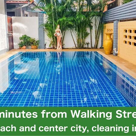 Corner Villa - Pattaya Holiday House Walking Street 4 Bedrooms Exteriör bild
